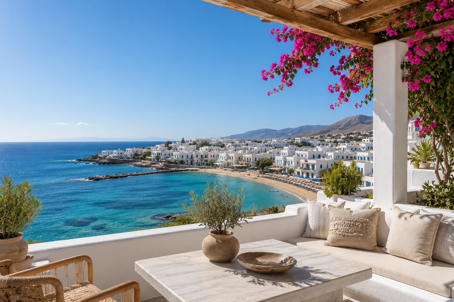 Apartments in Naxos